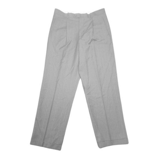 Pronto moda Suit Pants Gray Size 34x31 - Picture 1 of 16